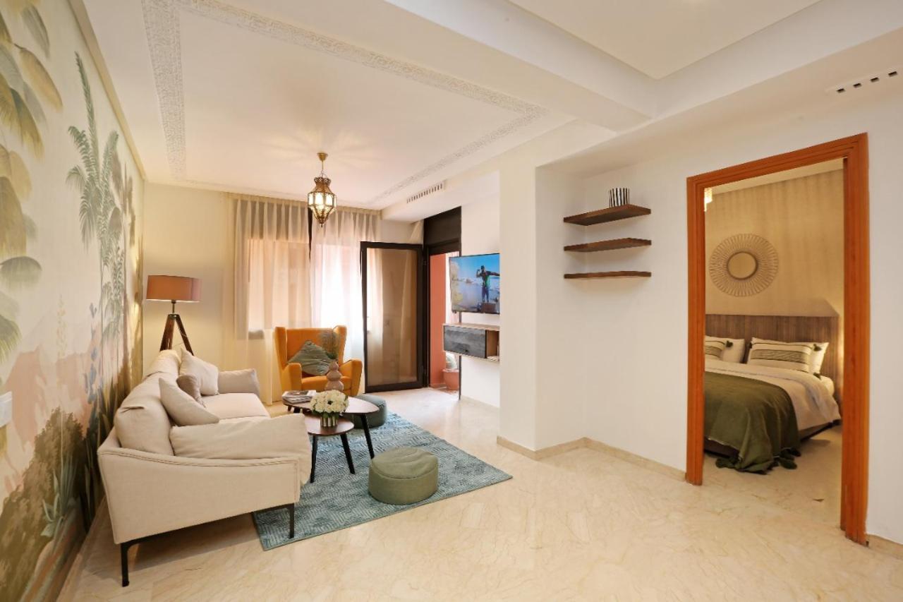 Appartement Moderne En City Center Marrakech-Gueliz マラケシュ エクステリア 写真