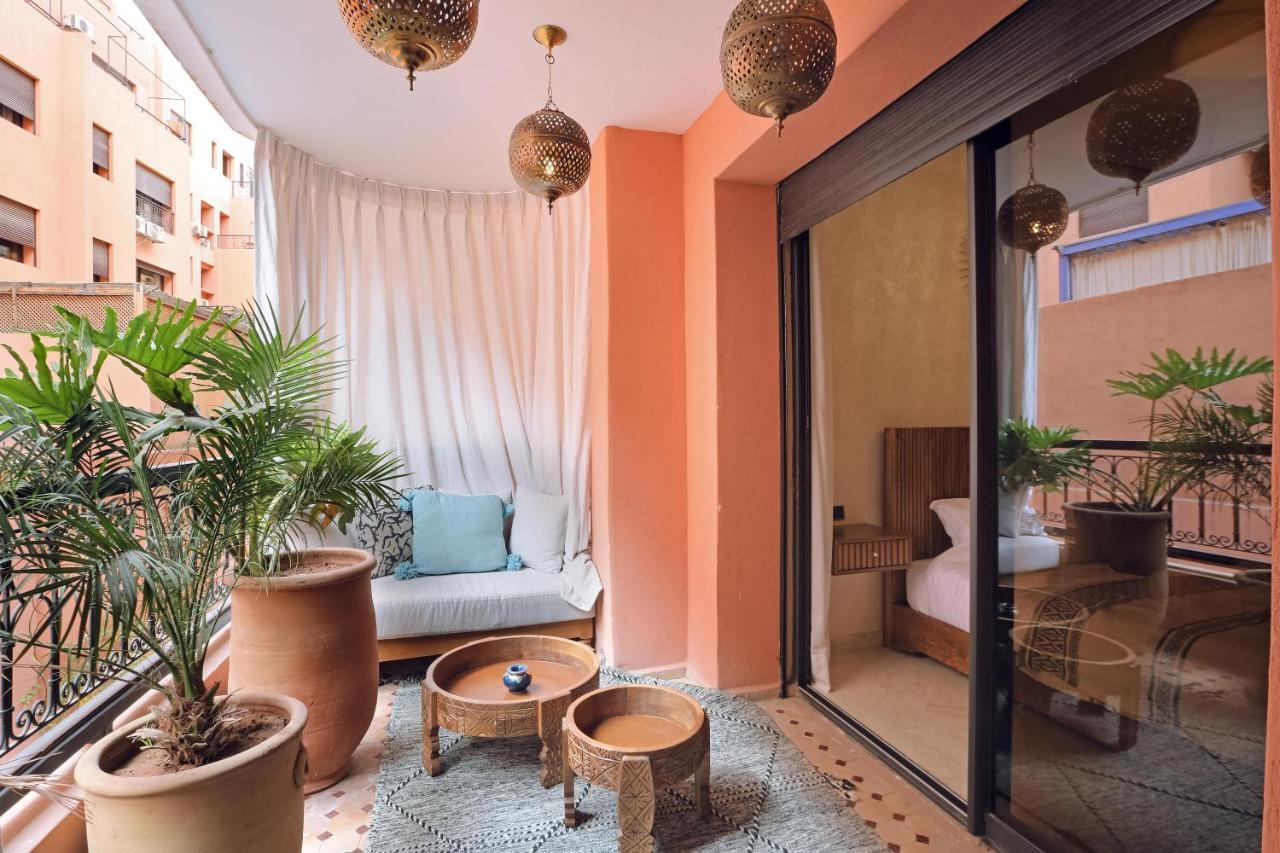 Appartement Moderne En City Center Marrakech-Gueliz マラケシュ エクステリア 写真