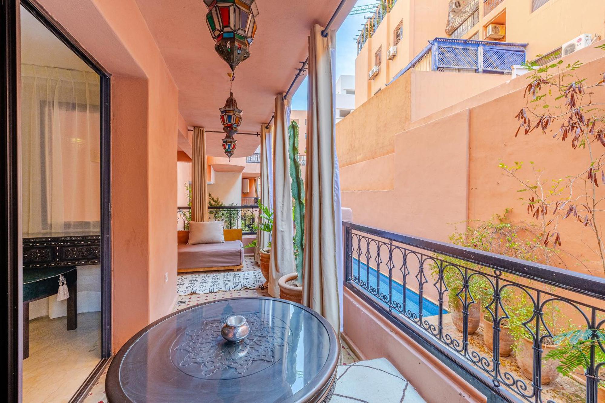 Appartement Moderne En City Center Marrakech-Gueliz マラケシュ エクステリア 写真