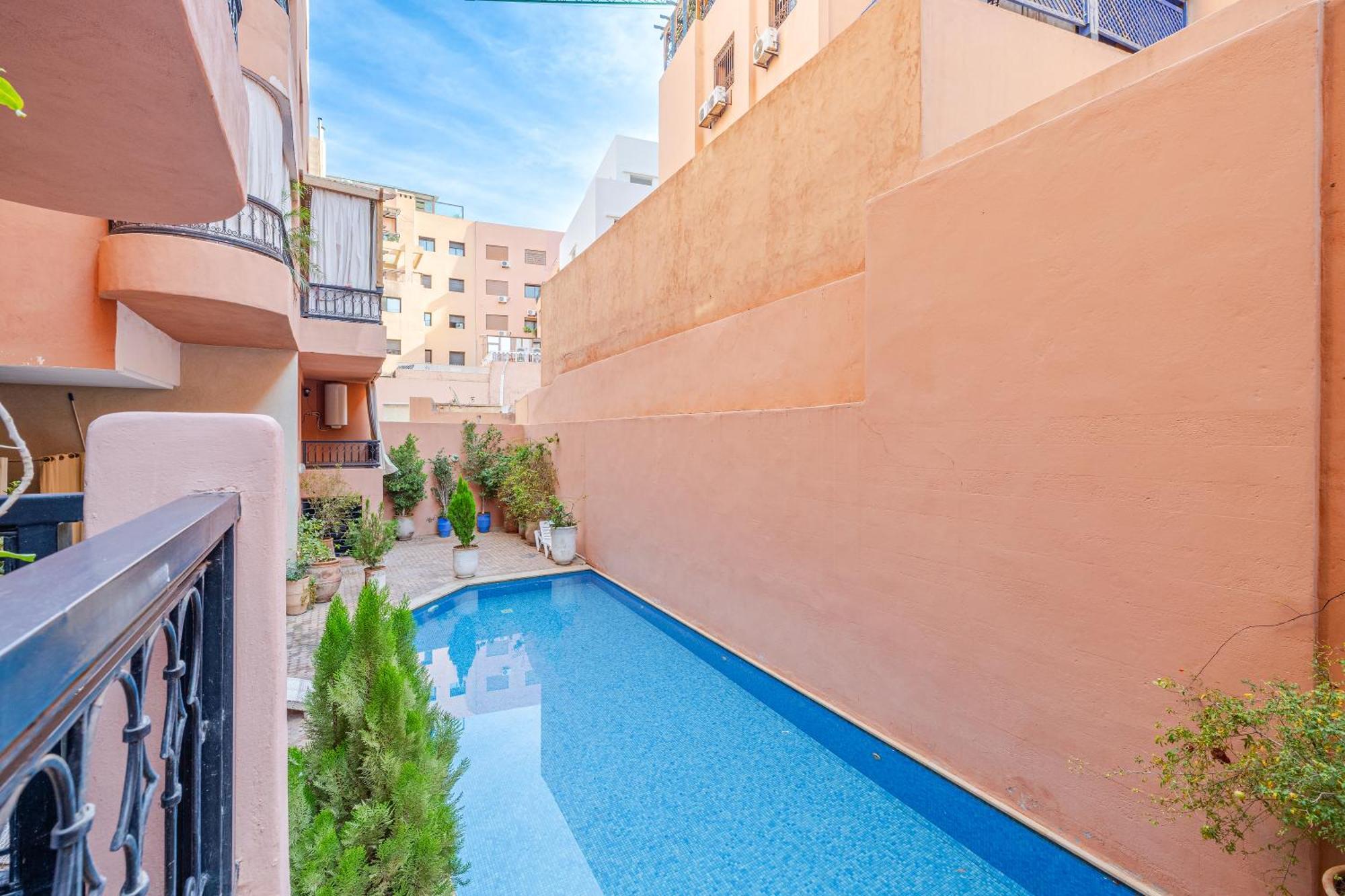 Appartement Moderne En City Center Marrakech-Gueliz マラケシュ エクステリア 写真